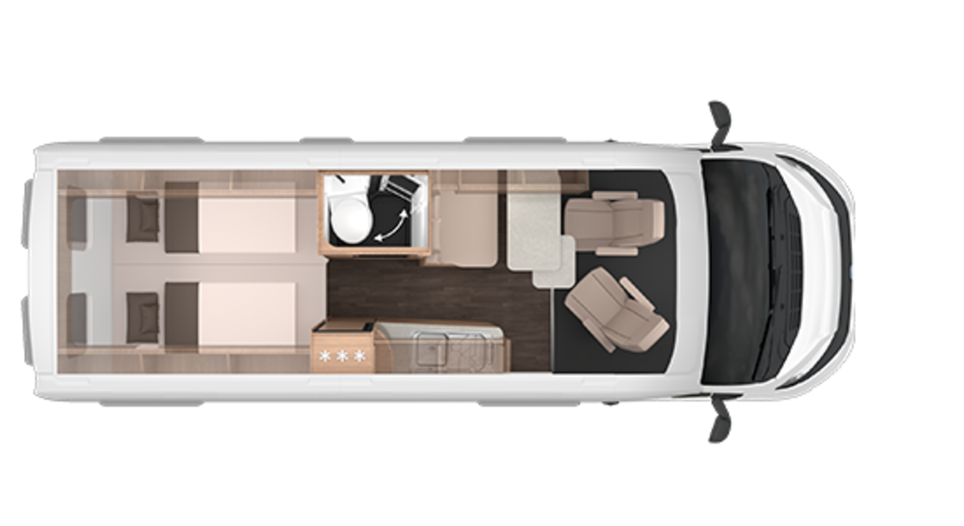 KNAUS BOXLIFE Floor plan 630 ME