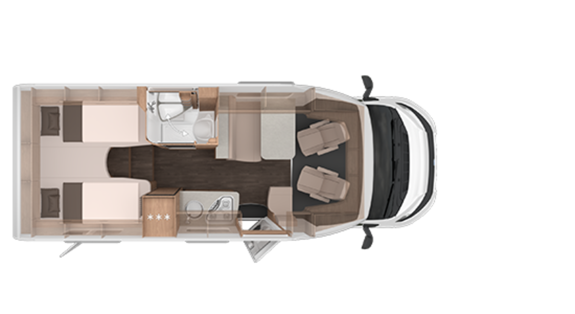 KNAUS L!VE TI floor plan 650 MEG.
