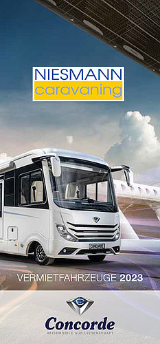 Concorde camping-cars brochure de location chez Niesmann Caravaning 2023
