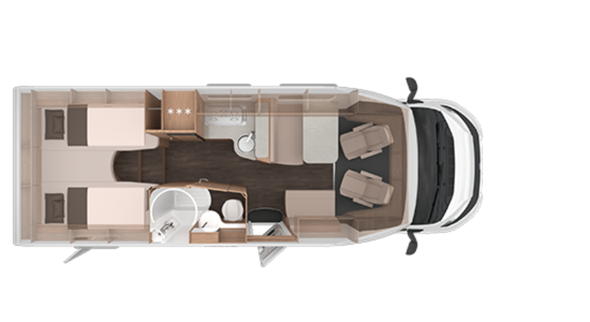 KNAUS L!VE TI floor plan 700 MEG.