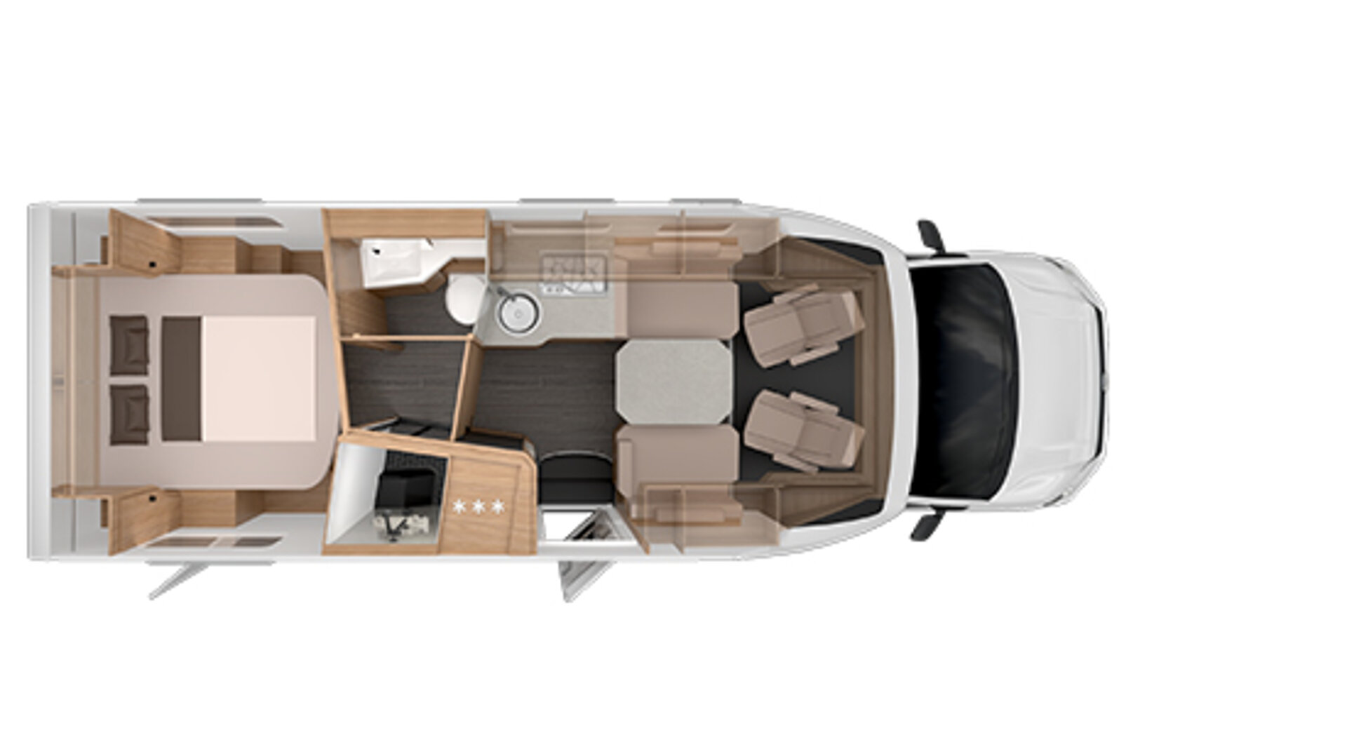 KNAUS SKY TI floor plan 700 DX.