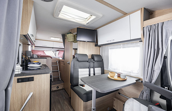 Sunlight motorhome living space 