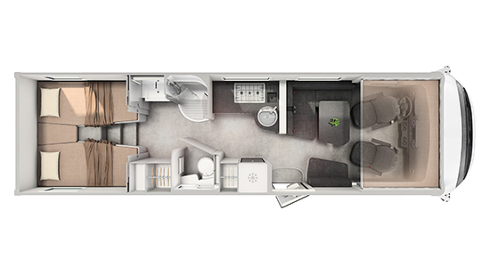 HYMER B-ML I 880 Grundriss.