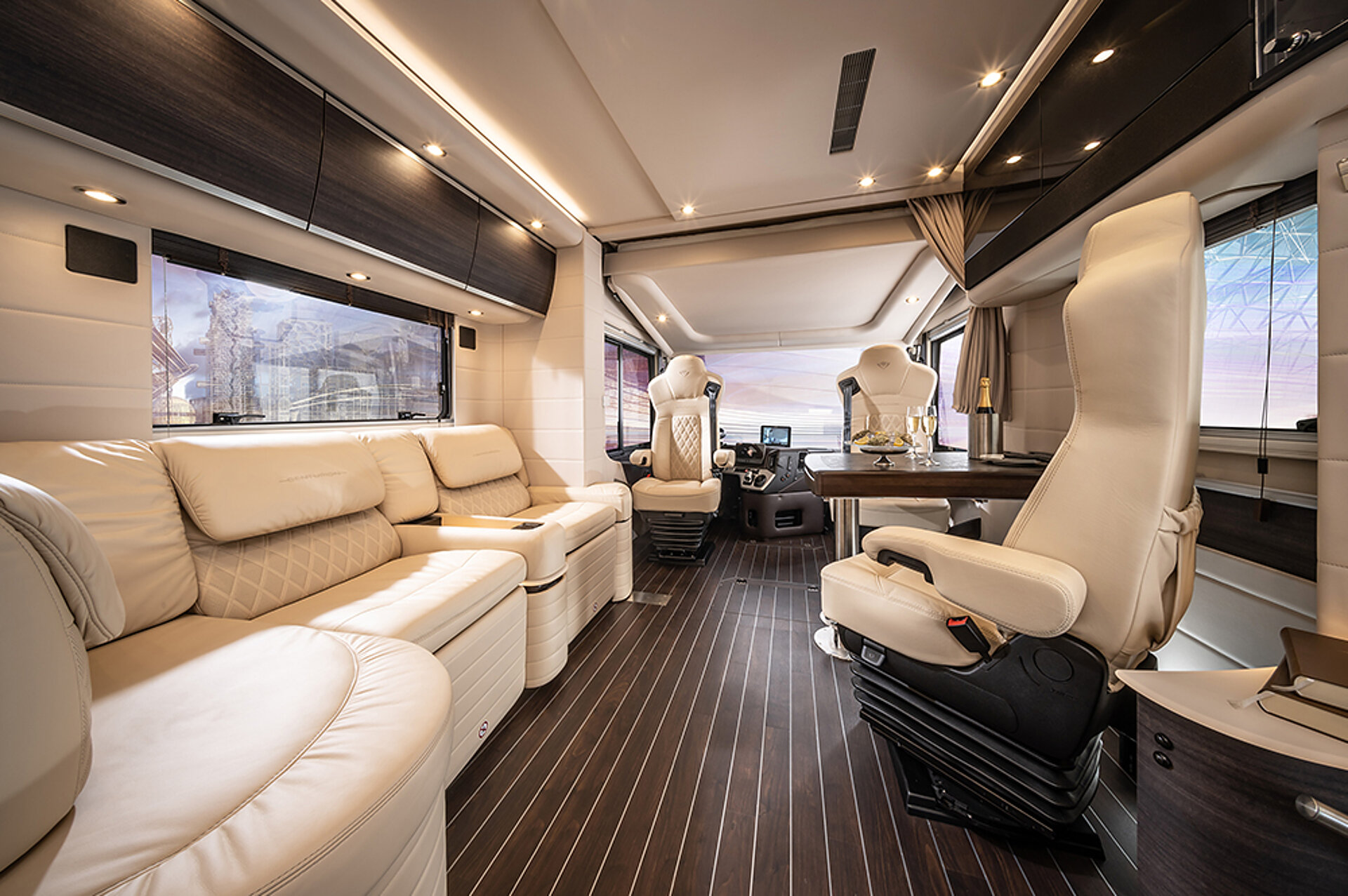 Ein Loungebereich im Concorde Centurion.