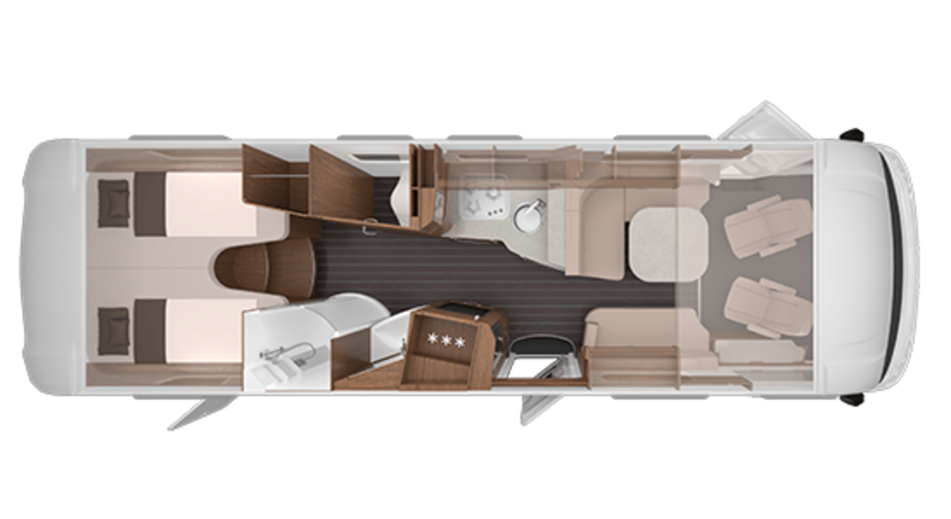 KNAUS SUN I floor plan 900 LEG.