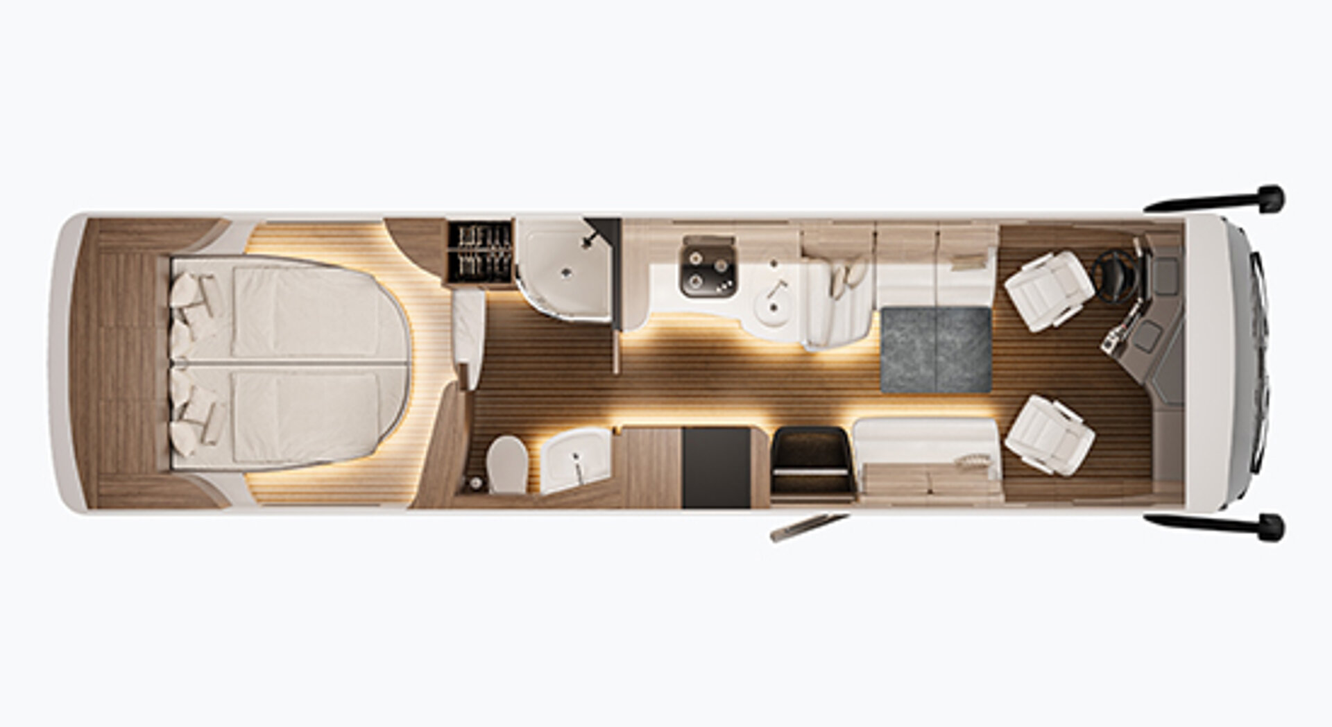 Grundriss Concorde Liner 990 GI.