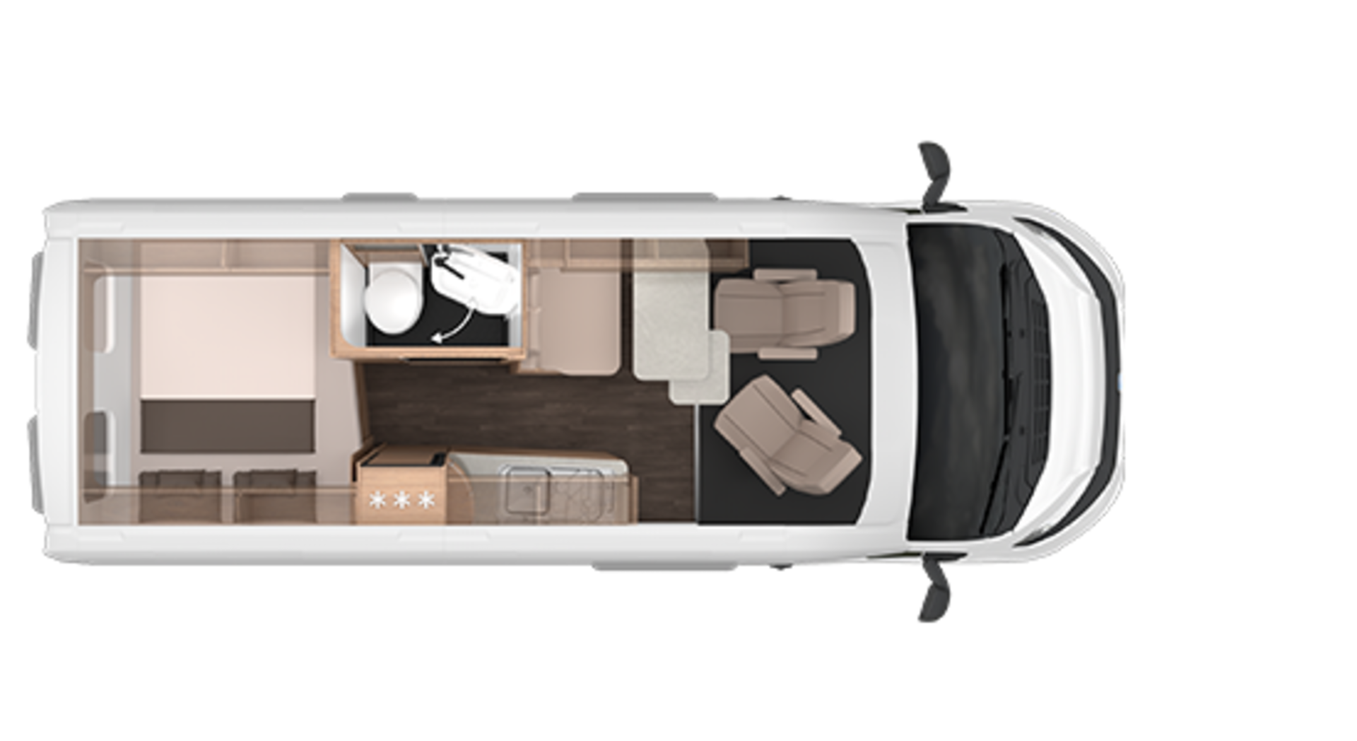 KNAUS BOXLIFE Floor plan 600 MQ