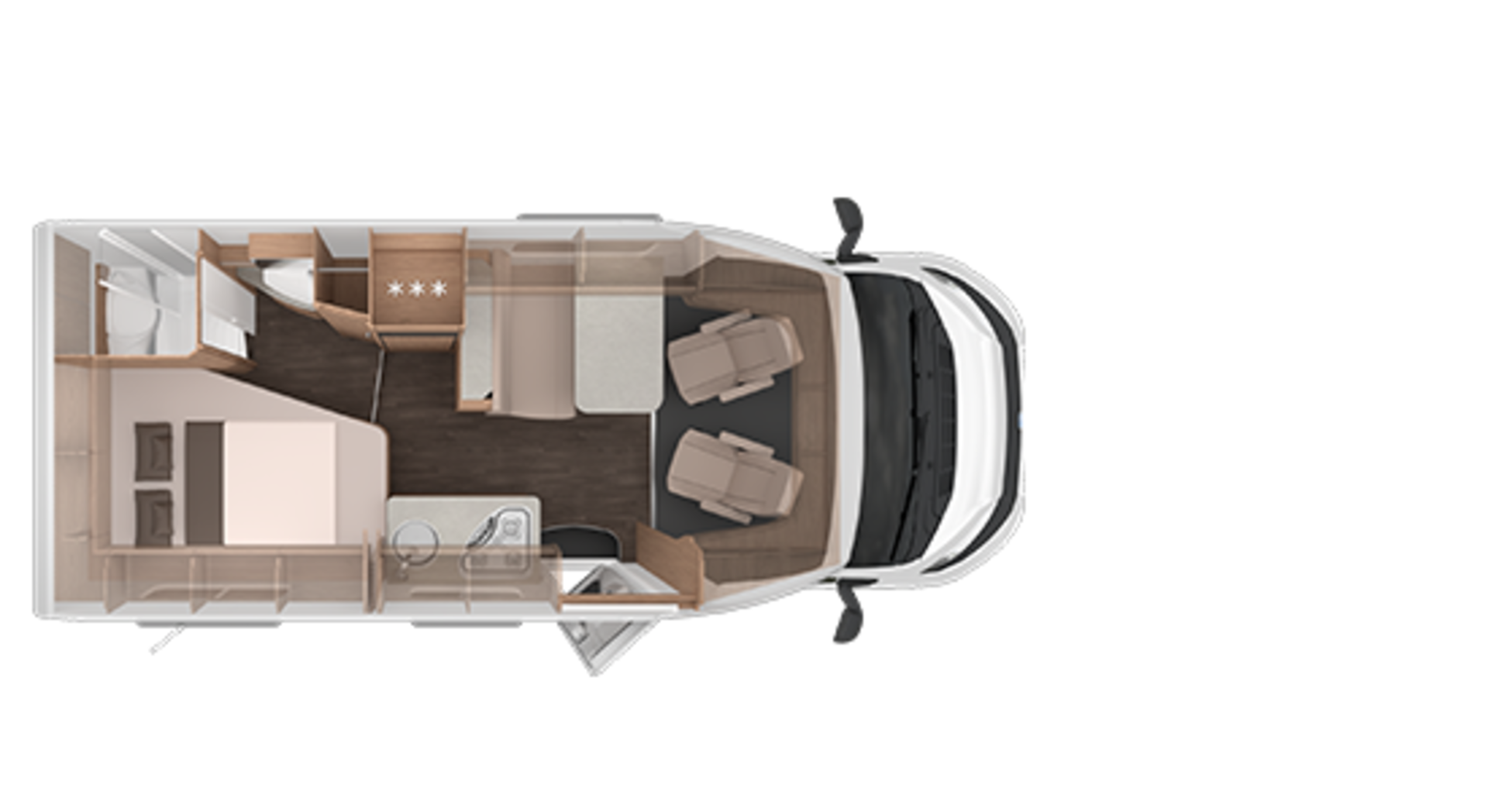KNAUS L!VE TI floor plan 590 MF.