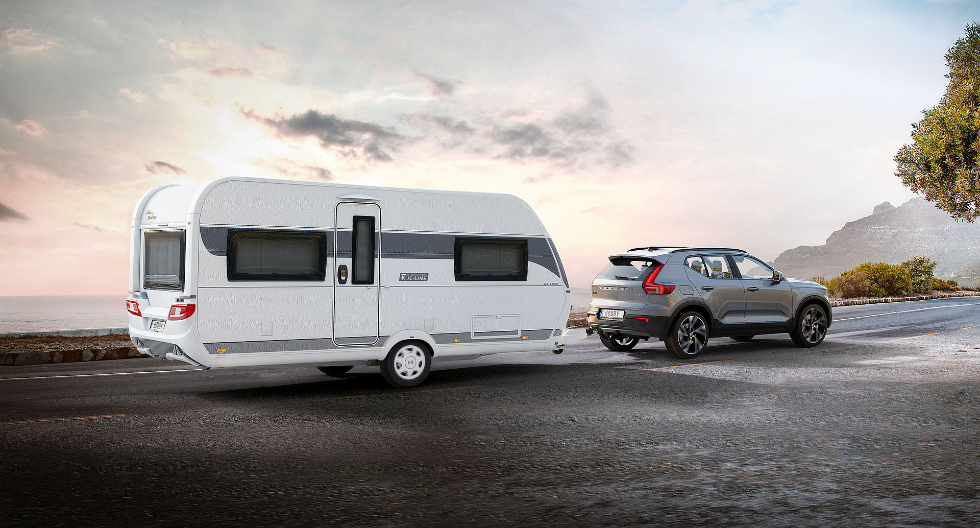 Wohnwagen Sondermodell Hobby De Luxe IC-LINE 2023 bei Niesmann Caravaning in Polch