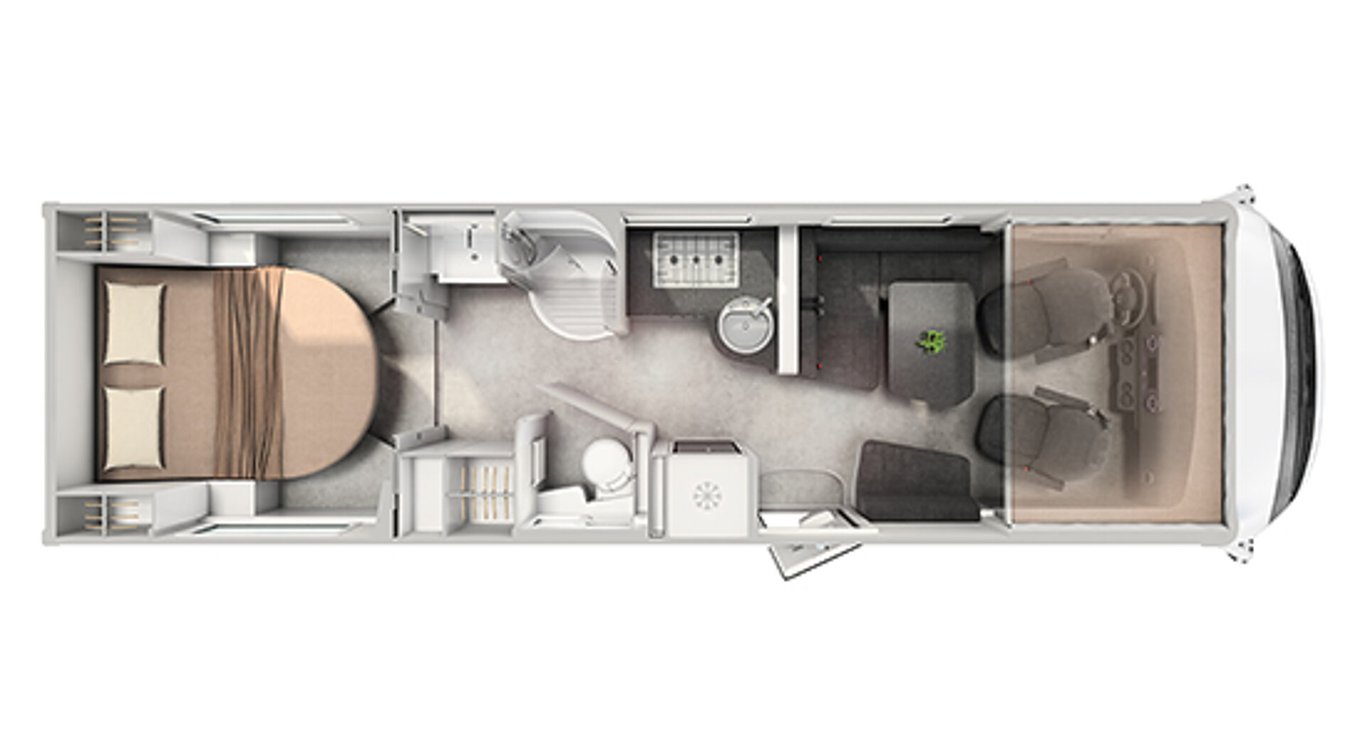 HYMER B-ML I 890 Grundriss.
