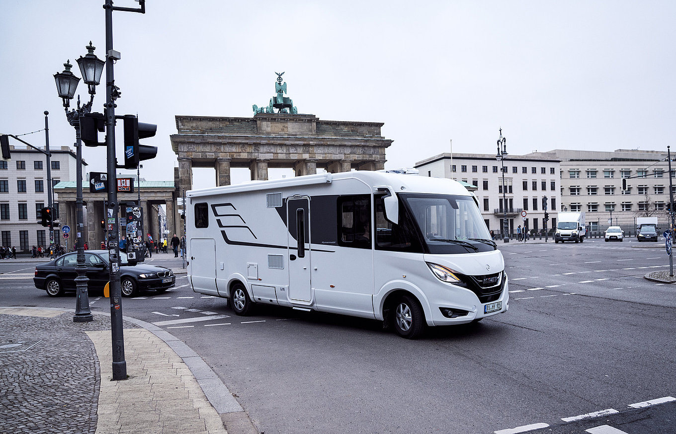 Hymer motorhomes at Niesmann Caravaning