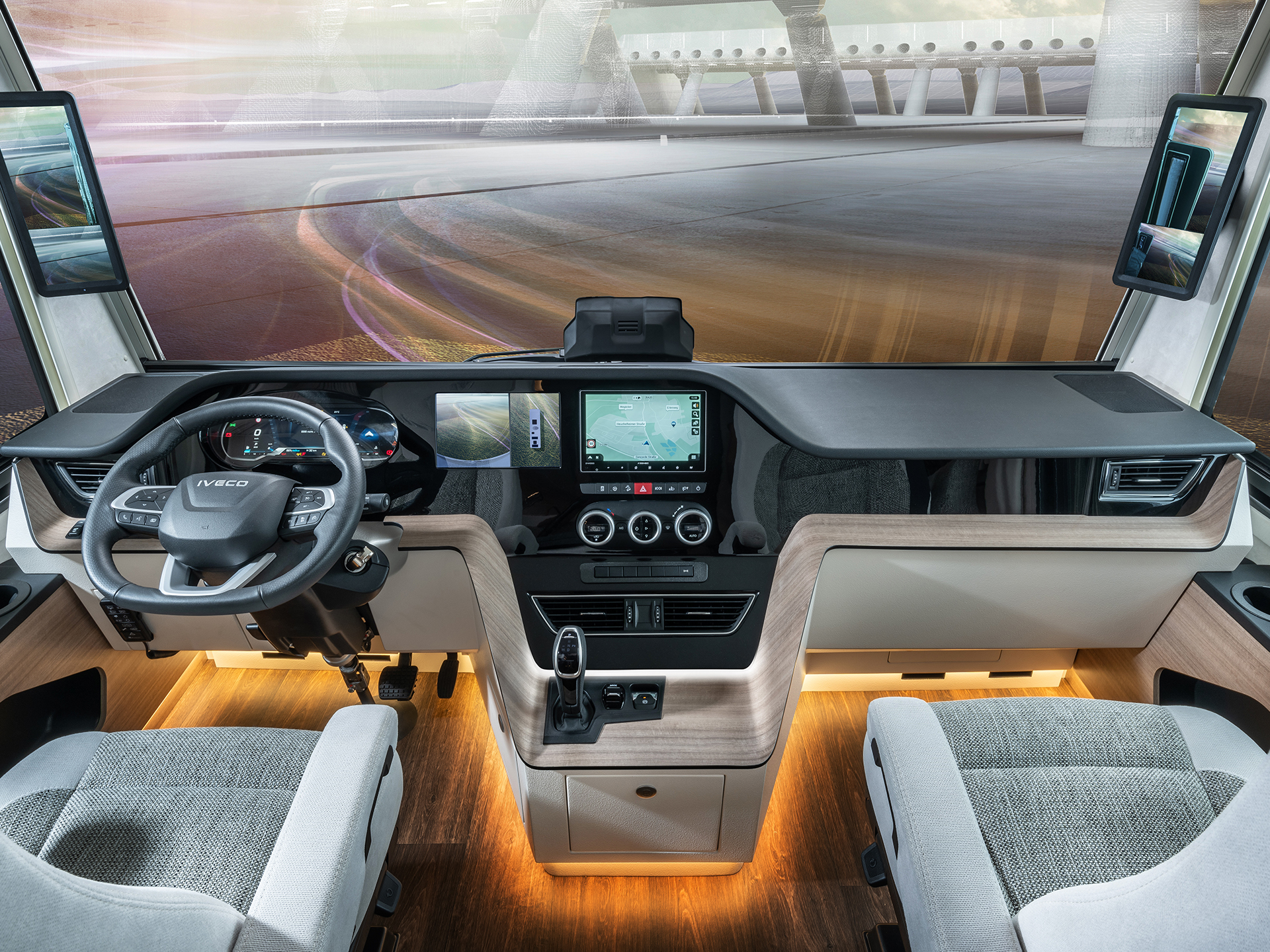 Das Armaturenbrett des Concorde Carvers.