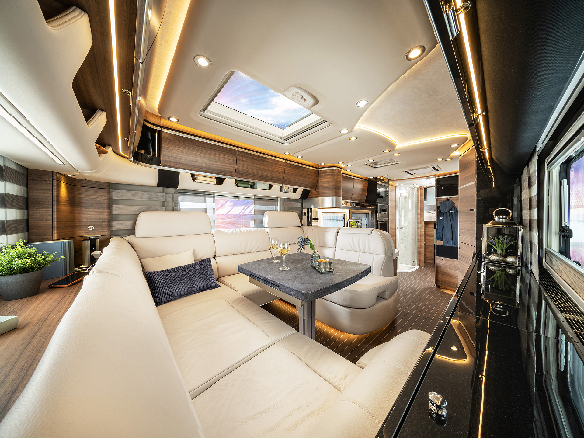 Die geräumige Sitzgelegenheit im Concorde Cruiser.