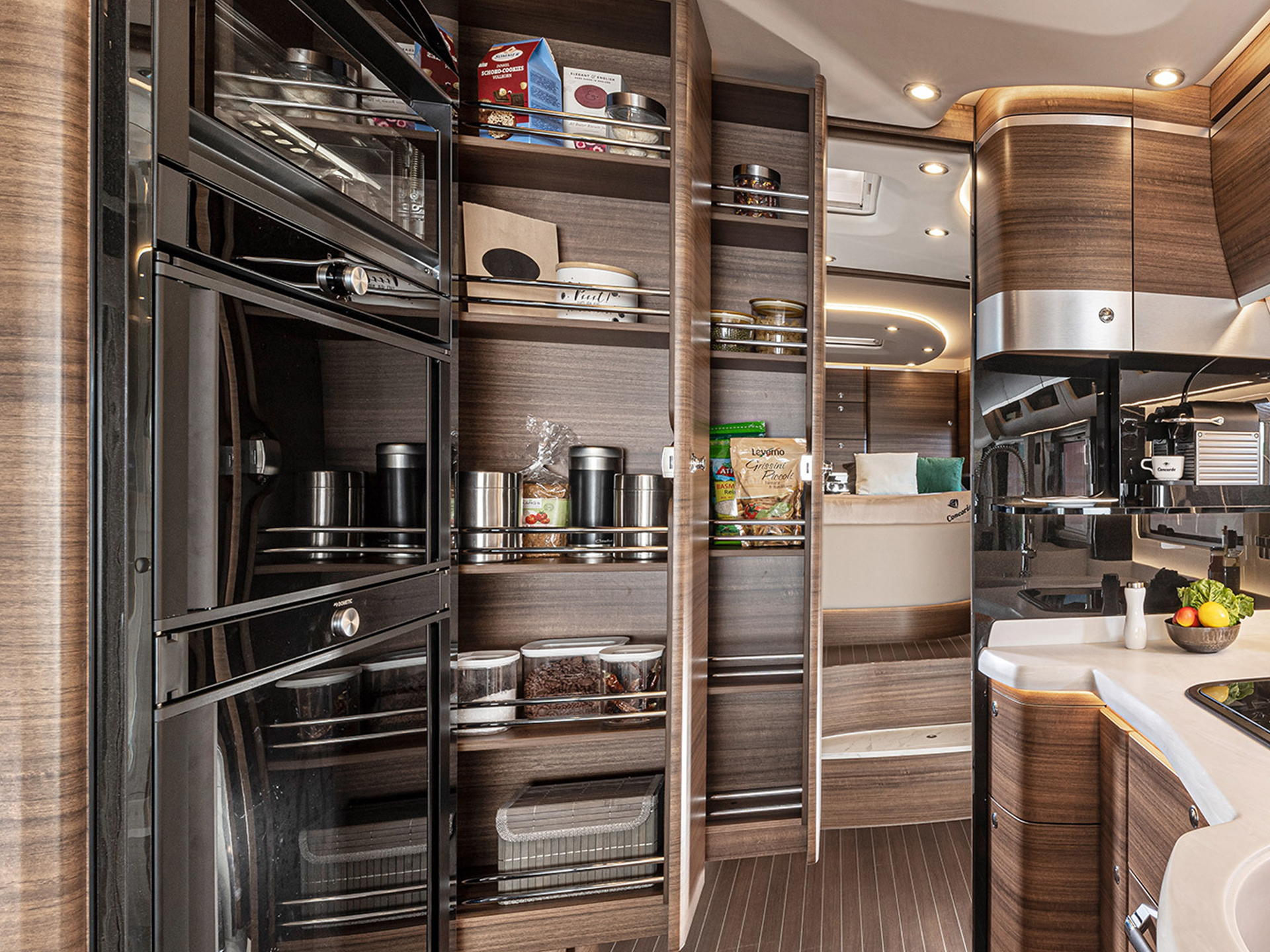 Das vollausgestattete Bad im Concorde Liner.