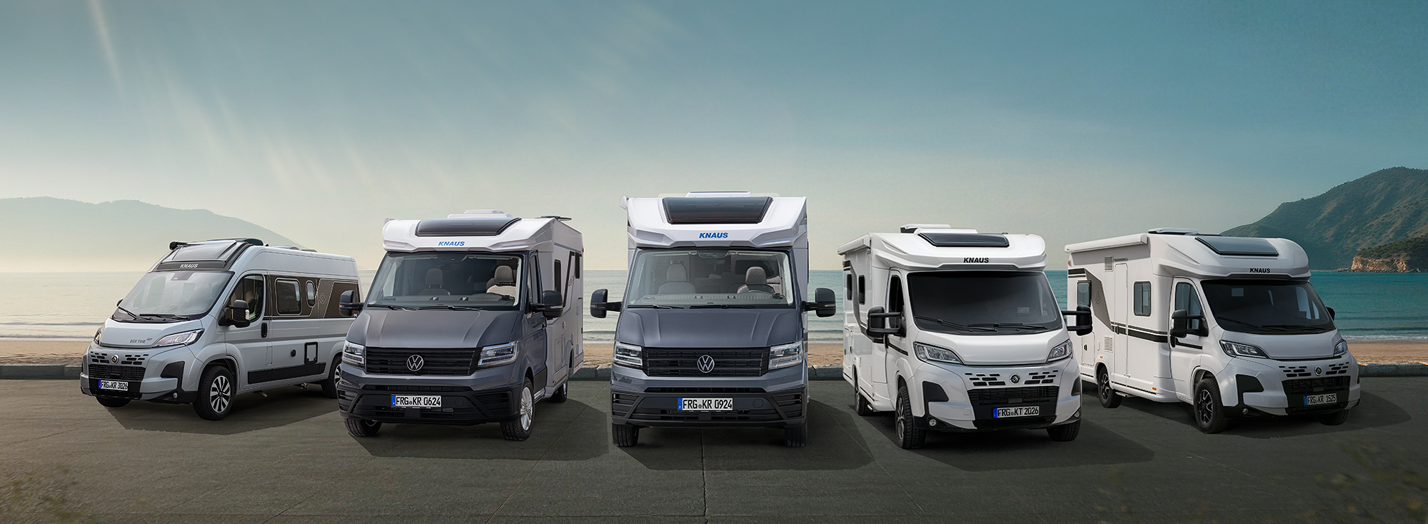 KNAUS fleet vehicles